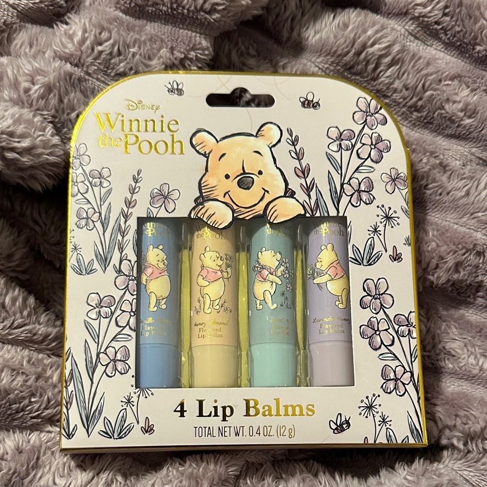 Disney Winnie the Pooh Pastel Lip Balm Collection